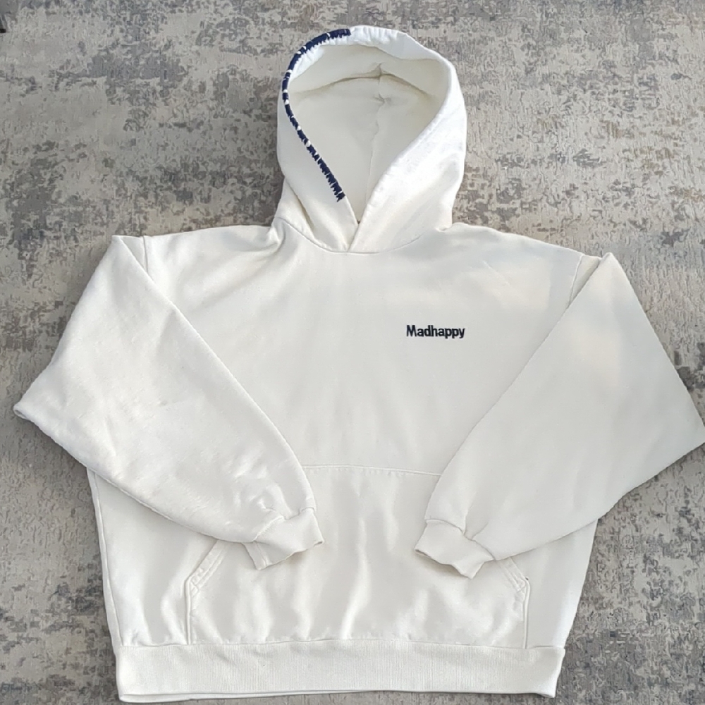 Madhappy White Hoodie